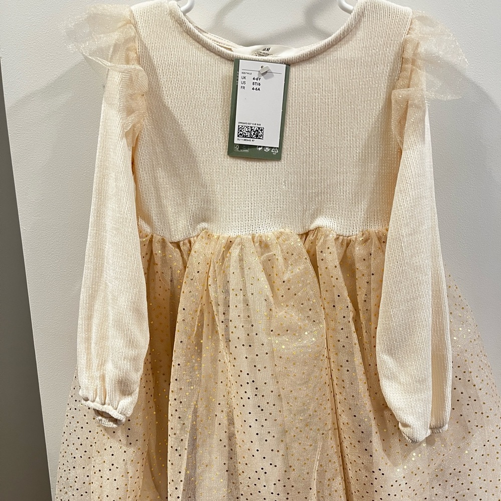 NWT H&M tulle sweater dress